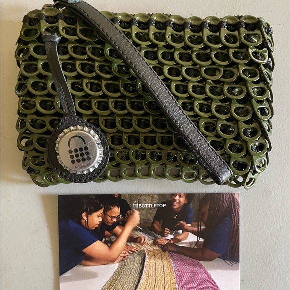 Bottletop Bags Bottletop Wristlet New Without Tags Olive Green Made